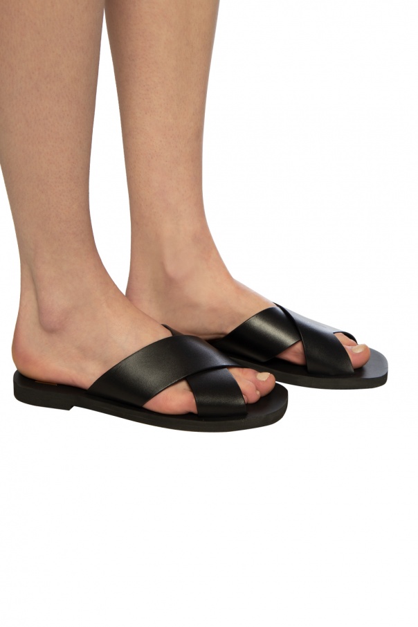 Glenda store slide sandals